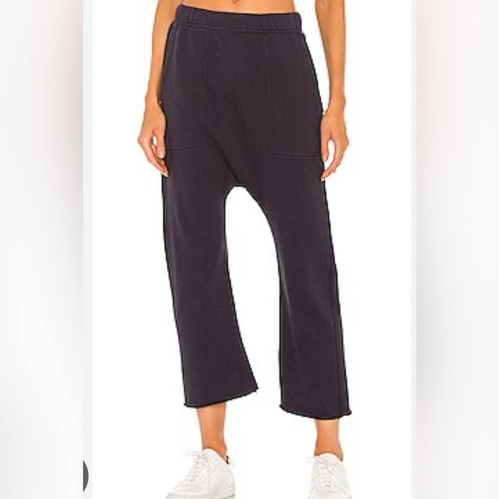 Nili Lotan cropped harem style sweatpants sz x-small